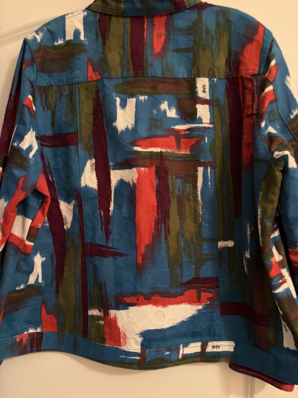 Last Markdown & GREAT FOR FALL! Multi-Color Jacket - Picture 4 of 7